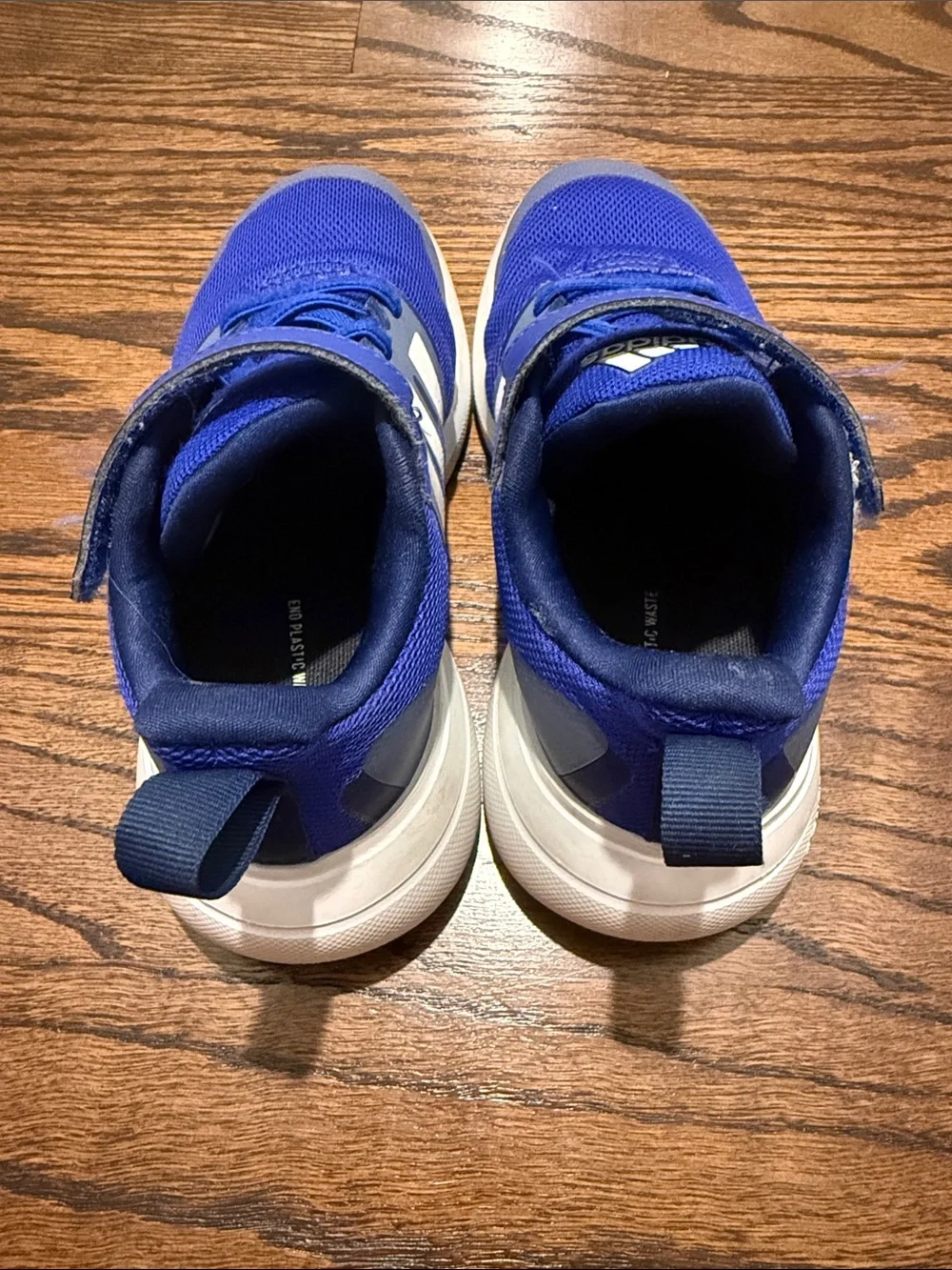 adidas Kids Royal Blue & White Athletic Sneakers